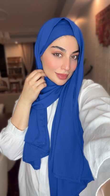 هدشال ساده جلو گرد _ تناژ ابی